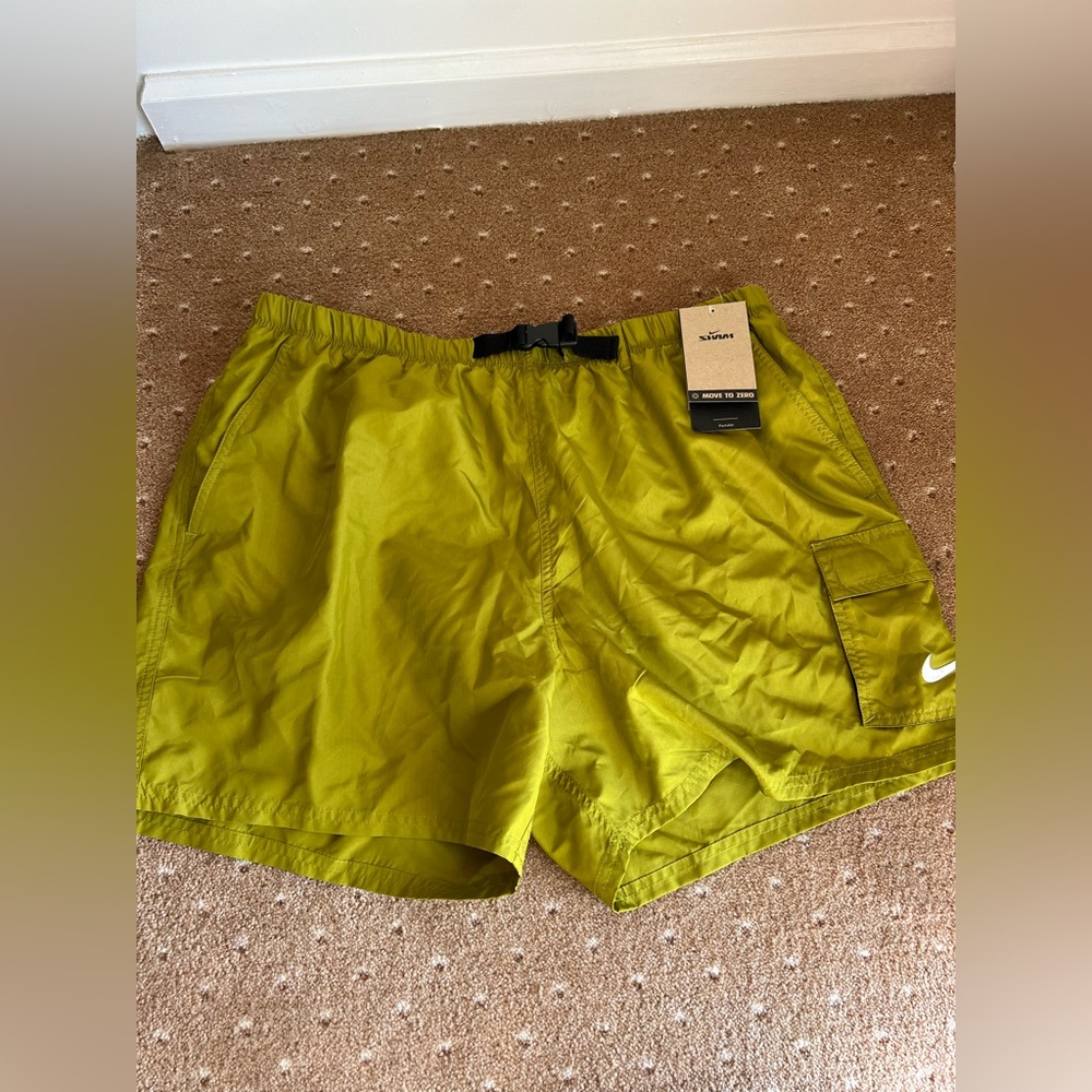 Nike Men’s Green Swim Shorts